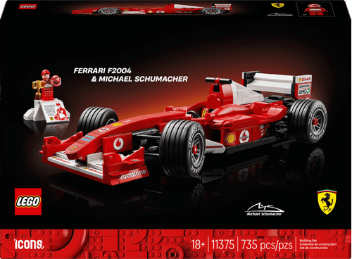 PREVENTA LEGO Icons Michael Schumahel Ferrari 11375