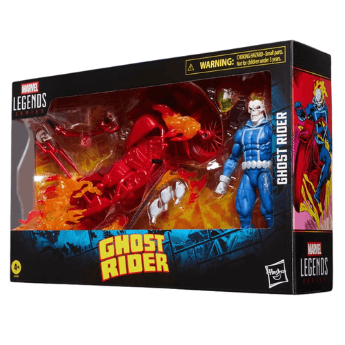 PREVENTA Marvel Legends Series, Vengador Fantasma, Johnny Blaze Con Motocicleta G2083