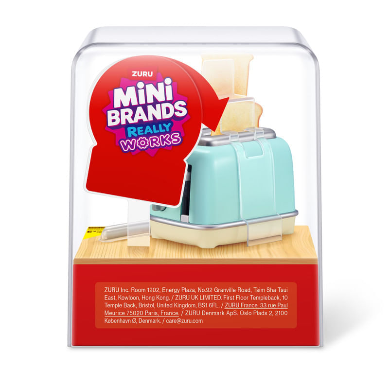 Mini Brands Really Works Magic Cook Kitchen Capsule Series 1Toaster ...