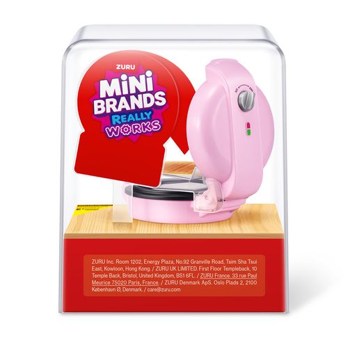 Mini Brands Really Works Magic Cook Kitchen Capsule Series 1 Waffle Maker