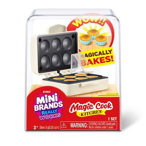 Mini Brands Really Works Magic Cook Kitchen Capsule Series 1 Cup Cake Maker