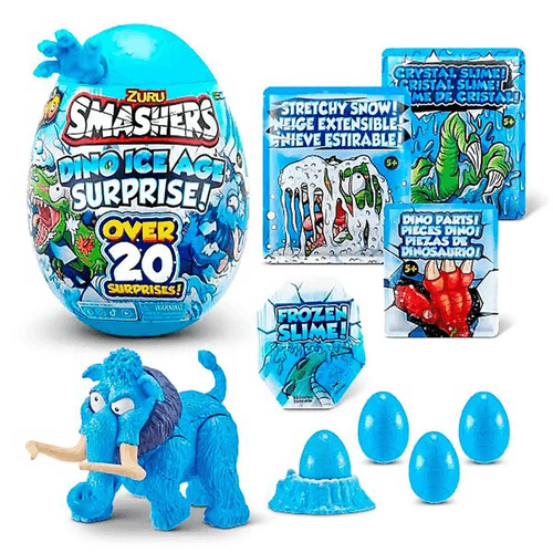Smashers Dino Ice Age Huevo Sorpresa (¡Con más de 20 Sorpresas!) 7455