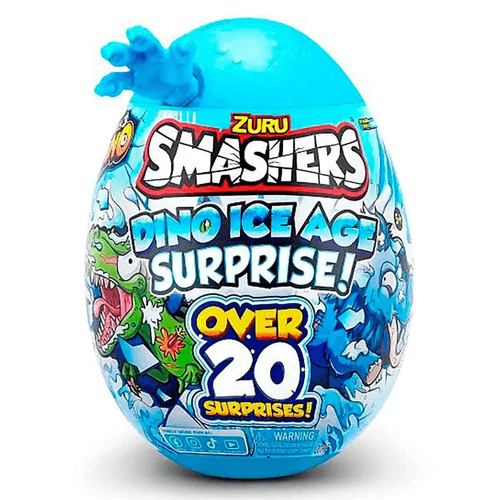 Smashers Dino Ice Age Huevo Sorpresa (¡Con más de 20 Sorpresas!) 7455