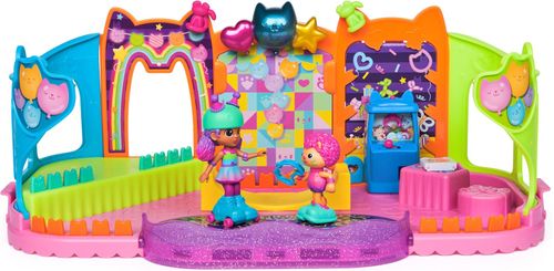 Gabby's  Doll House Aticos de Fiestas con Muñeca y Mascota