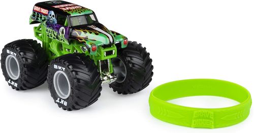 Monster Jam Grave Digger Verde 1:64