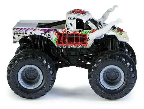 Monster Jam Zombie llantas negras 1:64