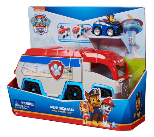 Paw Patrol Camión Patrulla de Cachorros con Chase