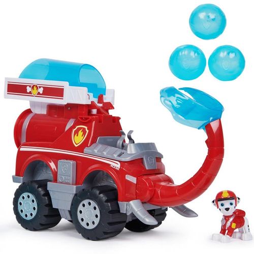 Paw Patrol Vehículo de Elefante Lanzador de Esferas de Marshall