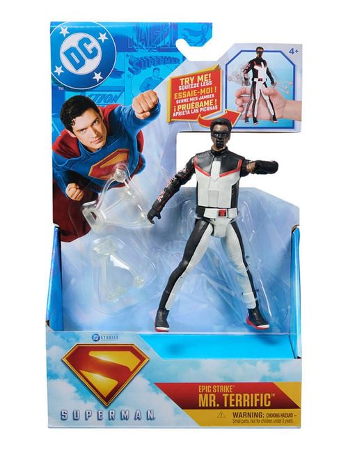 Superman Figura Con Mecanismo Superman Película "Mr. Terrific"