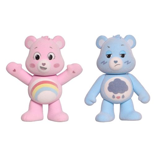 Paquete de 2 Figuras Ositos Cariñositos Cheer y  Grumpy  Flock 3 Coleccionables