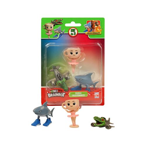 Brainrot Bizak 3 Pack Figuras Coleccionables  10851727