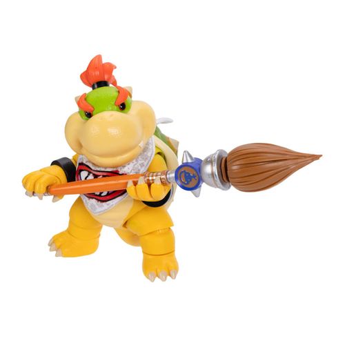 The Super Mario Galaxy Movie – Serie de Figuras de 5” – Figura de Bowser Jr. con accesorio de pincel
