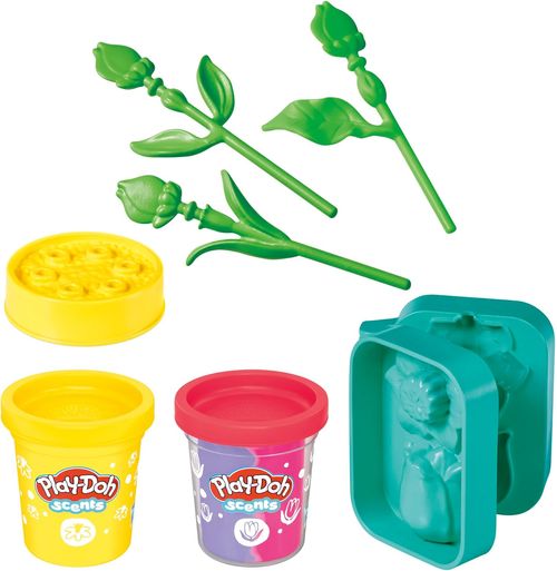 Set de Masa Moldeable Play-Doh Florecitas Tulipanes y Narcisos G1897