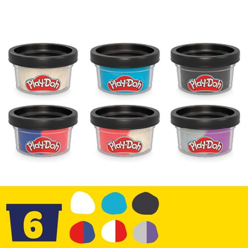 Set de Masa Moldeable Play-Doh Marvel Set de Superhéroes G0333