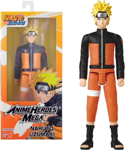 Anime Heroes Naruto Mega Figura de Acción Articulada 12" 38150