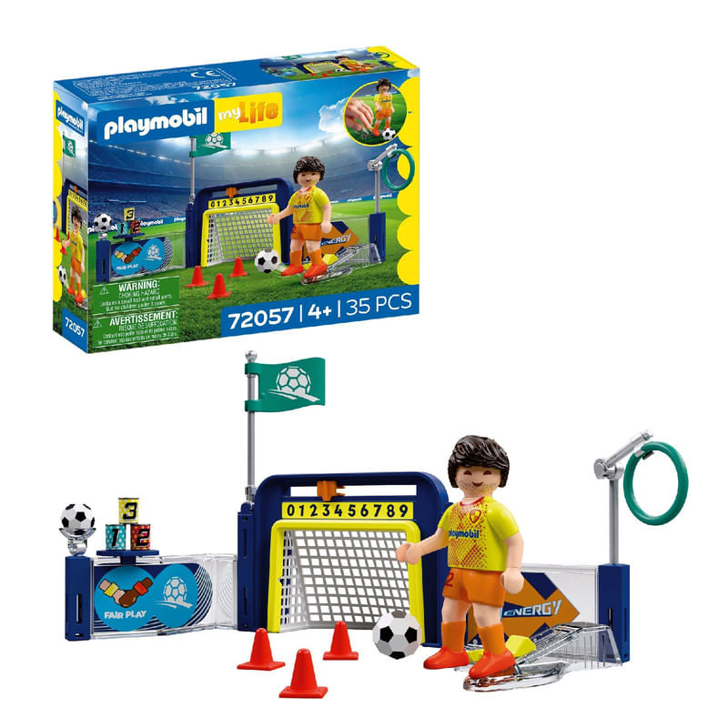 PLAYMOBIL Centro de entrenamiento de fútbol, Juego de figuras 4 años - 72057 | Ofertas