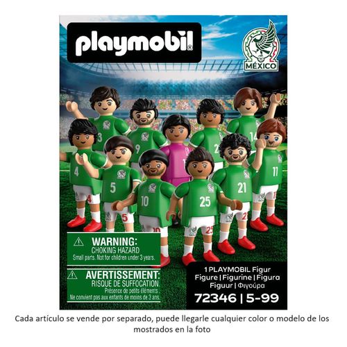 PREVENTA Playmobil Jugador de México 2026 72346