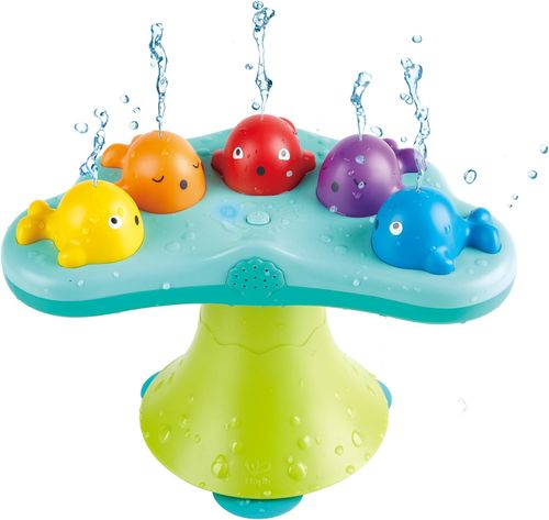 Fuente Musical Con Ballenas Para La Ducha E0218