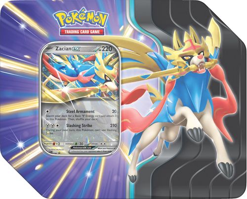 Pokémon TCG: Slashing Legends Tin - Zacian ex 10874